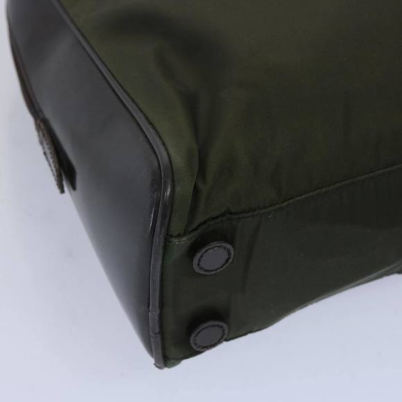 PRADA Tote Bag Nylon Green Auth ac2723 - Picture 16 of 16